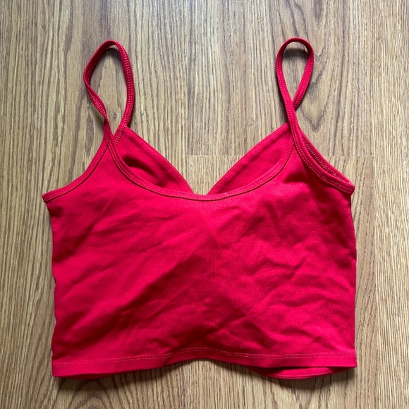 Red Aritzia Tank Top - Picture 3 of 3